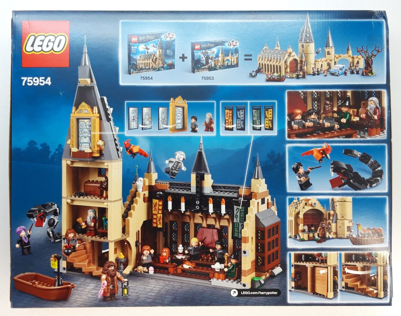 La Grande Salle du château de Poudlard™ 75954 | Harry Potter™ | Boutique  LEGO® officielle BE