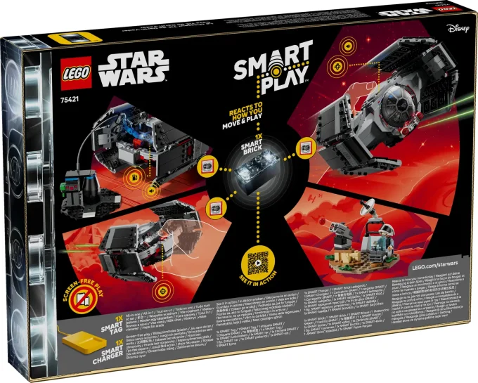 SMART Play : le TIE Fighter de Dark Vador - 75421