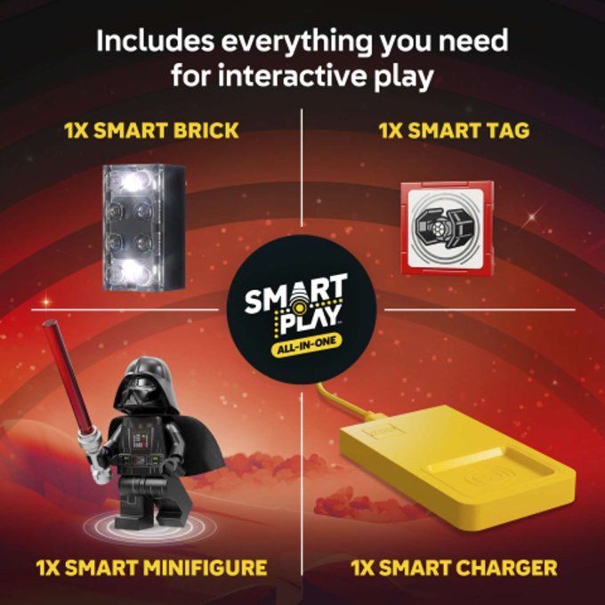 SMART Play : le TIE Fighter de Dark Vador - 75421