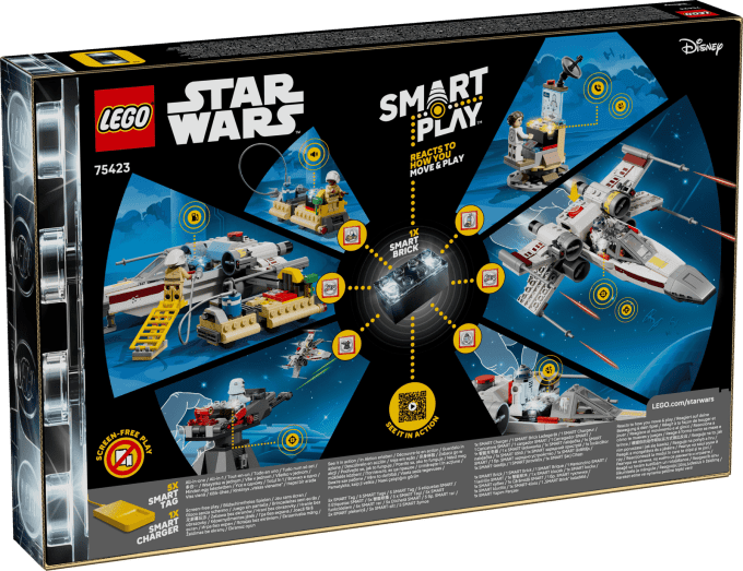 SMART Play : le X-Wing Red Five de Luke - 75423