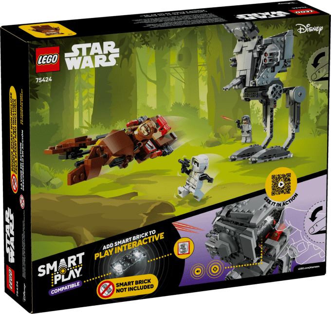 SMART Play : l’attaque du AT-ST sur Endor - 75424